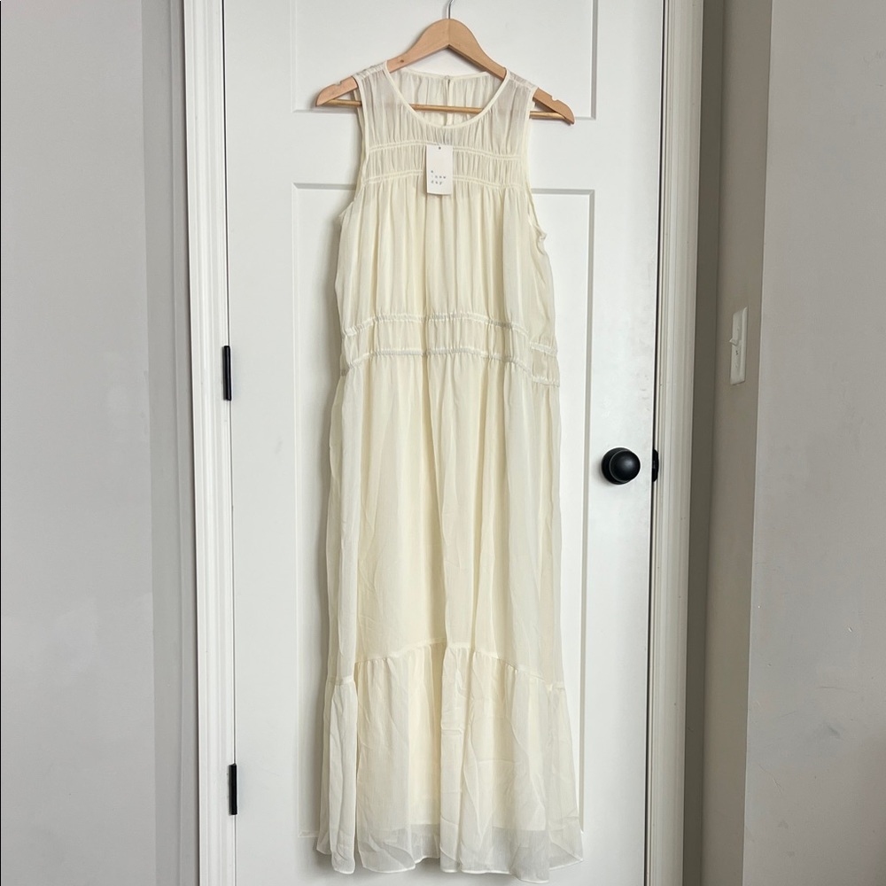 a new day Cream Maxi Dress